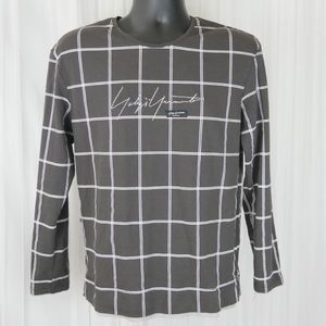 Men’s Plaid Long Sleeve Shirt - Brown/White